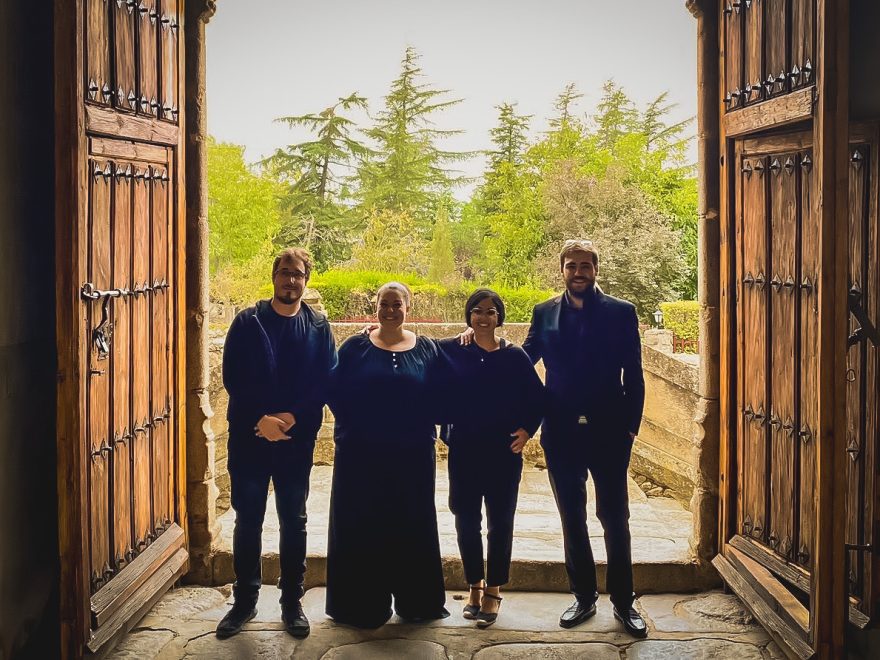 A-Trio, tras la misa de la Virgen de Cepones de "La Losa" (Segovia) - 2022